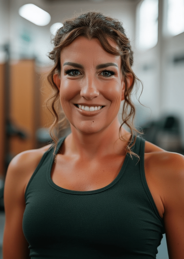 Porträt von Lioba Tolksdorf, Diplom-Fitnesstrainerin bei makeFIThappen in Dortmund